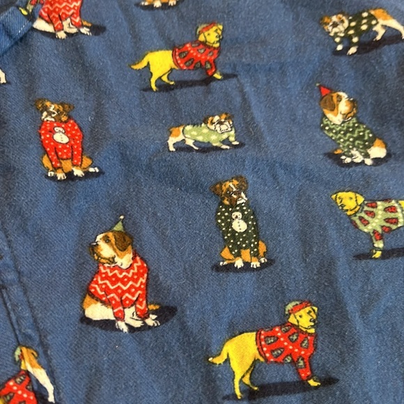 J. Crew Christmas Doggies Pajama Pants - Picture 3 of 7